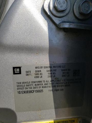 Photo 10 from auction – 2012 CHEVROLET MALIBU LS with VIN 1G1ZA5E08CF156825