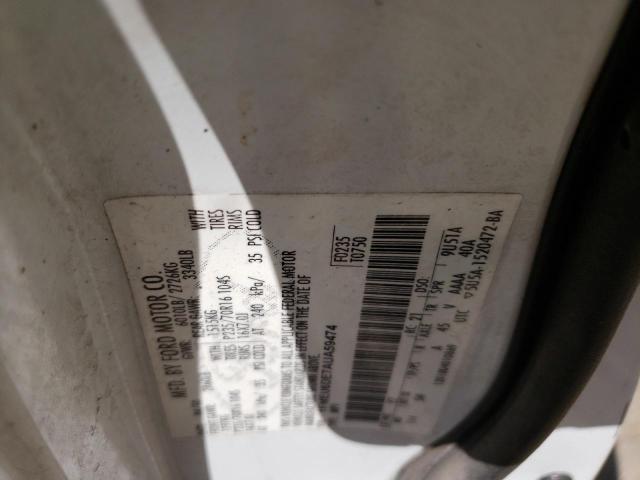 Photo 10 from auction – 2010 FORD EXPLORER X with VIN 1FMEU6DE7AUA59474