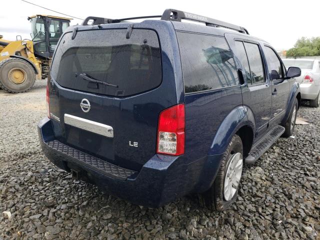 Photo 4 from auction – 2006 NISSAN PATHFINDER with VIN 5N1AR18W96C620549