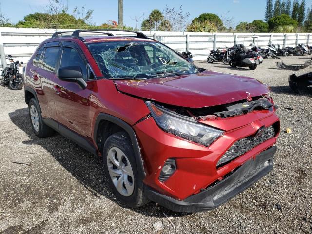 TOYOTA RAV4 LE 2019 with VIN 2T3H1RFV3KW055502 - Photo from auction