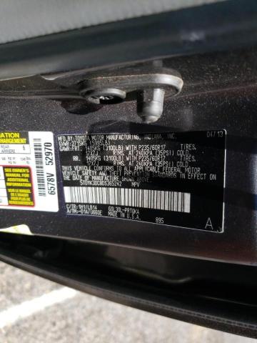Photo 10 from auction – 2013 TOYOTA SIENNA XLE with VIN 5TDYK3DC8DS365242
