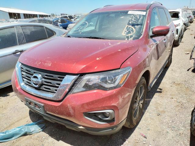 Photo 2 from auction – 2017 NISSAN PATHFINDER with VIN 5N1DR2MM3HC686508