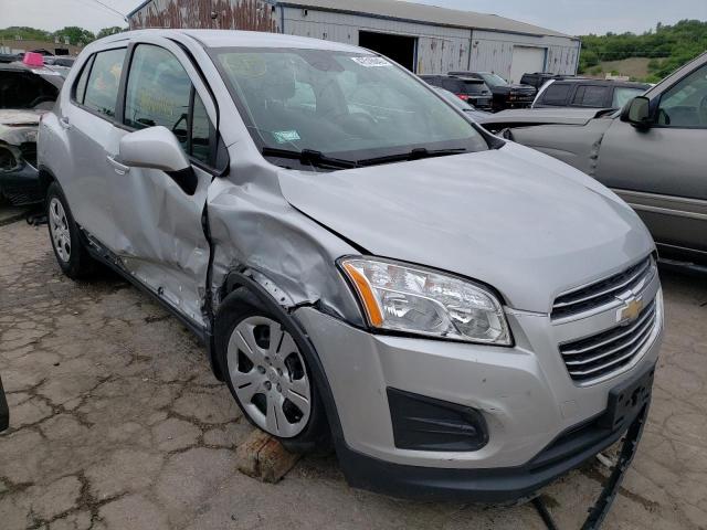 CHEVROLET TRAX LS 2016 with VIN 3GNCJKSB7GL222978 - Photo from auction