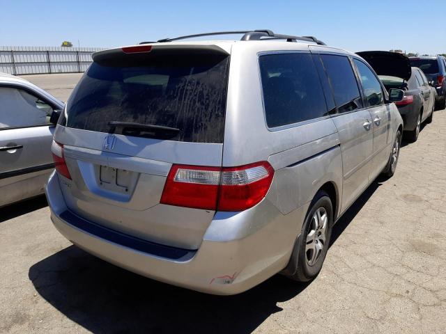 Photo 4 from auction – 2007 HONDA ODYSSEY EX with VIN 5FNRL38407B411921
