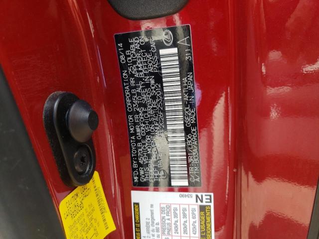 Photo 10 from auction – 2015 LEXUS IS 250 with VIN JTHFF2C26F2532012