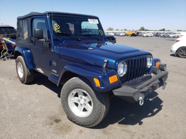 Photo 1 from auction – 2005 JEEP WRANGLER X with VIN 1J4FA39S25P365544