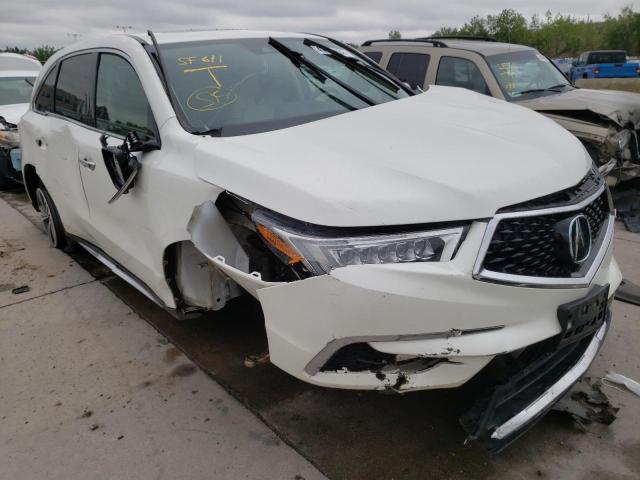 ACURA MDX 2017 with VIN 5FRYD4H37HB040259 - Photo from auction