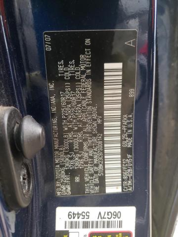 Photo 10 from auction – 2007 TOYOTA SIENNA LE with VIN 5TDBK23C97S008142