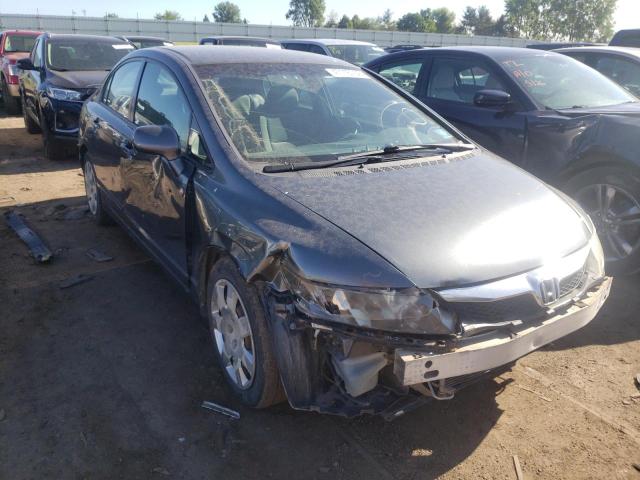 HONDA CIVIC LX 2010 with VIN 2HGFA1F52AH326459 - Photo from auction