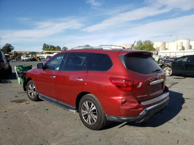Photo 3 from auction – 2017 NISSAN PATHFINDER with VIN 5N1DR2MN2HC678795