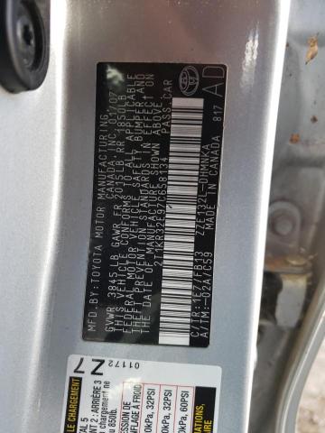 Photo 10 from auction – 2007 TOYOTA COROLLA MA with VIN 2T1KR32E97C658134