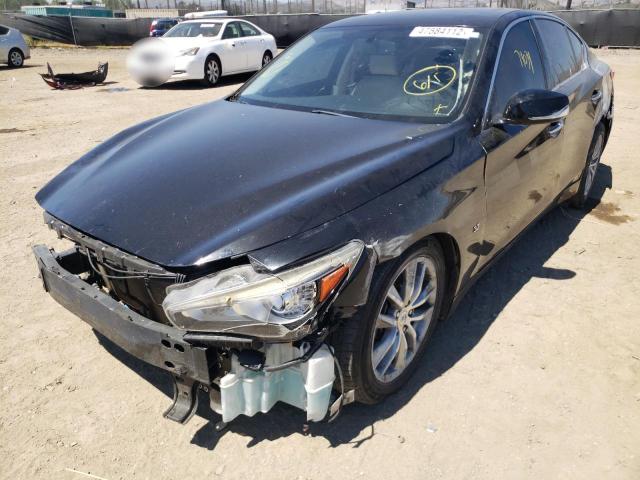 Photo 2 from auction – 2014 INFINITI Q50 BASE with VIN JN1BV7AP4EM671527
