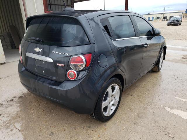 Photo 4 from auction – 2015 CHEVROLET SONIC LTZ with VIN 1G1JE6SB9F4124737
