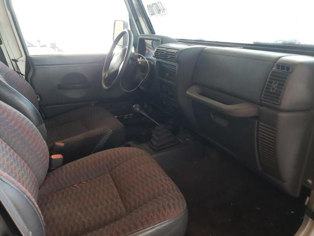 Photo 5 from auction – 2000 JEEP WRANGLER / with VIN 1J4FA49S8YP711929