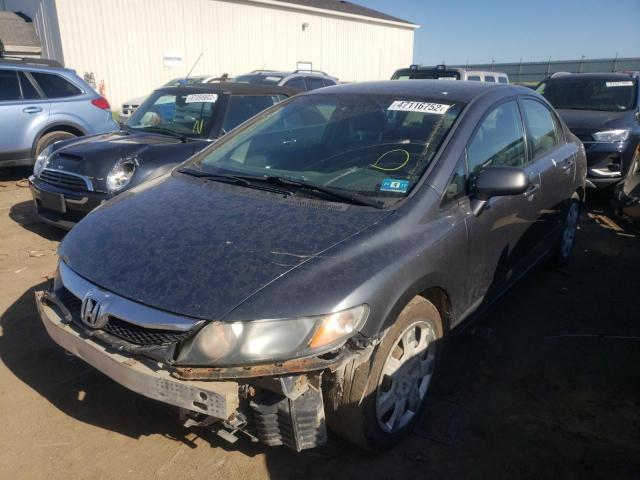 Photo 2 from auction – 2010 HONDA CIVIC LX with VIN 2HGFA1F52AH326459