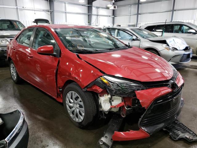 TOYOTA COROLLA L 2018 with VIN 2T1BURHE5JC979684 - Photo from auction
