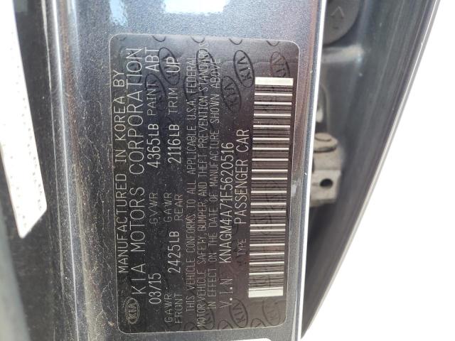 Photo 10 from auction – 2015 KIA OPTIMA LX with VIN KNAGM4A71F5620516