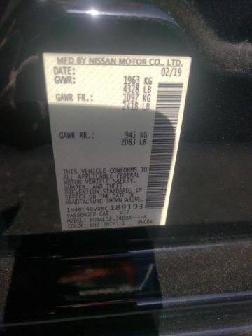 Photo 10 from auction – 2019 NISSAN ALTIMA S with VIN 1N4BL4BVXKC188193