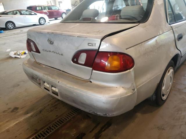 Photo 9 from auction – 2000 TOYOTA COROLLA VE with VIN 1NXBR12E8YZ321815
