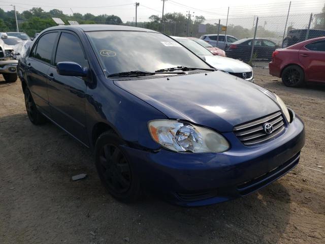 TOYOTA COROLLA CE 2003 with VIN 2T1BR38E43C138098 - Photo from auction