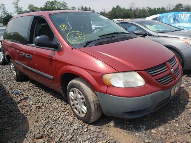 DODGE CARAVAN SE 2005 with VIN 1D4GP25B75B245067 - Photo from auction