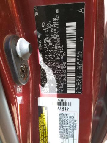 Photo 10 from auction – 2006 TOYOTA SIENNA CE with VIN 5TDZA23C86S522029