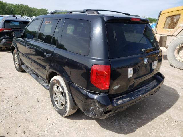 Photo 3 from auction – 2003 HONDA PILOT EXL with VIN 2HKYF18533H501480