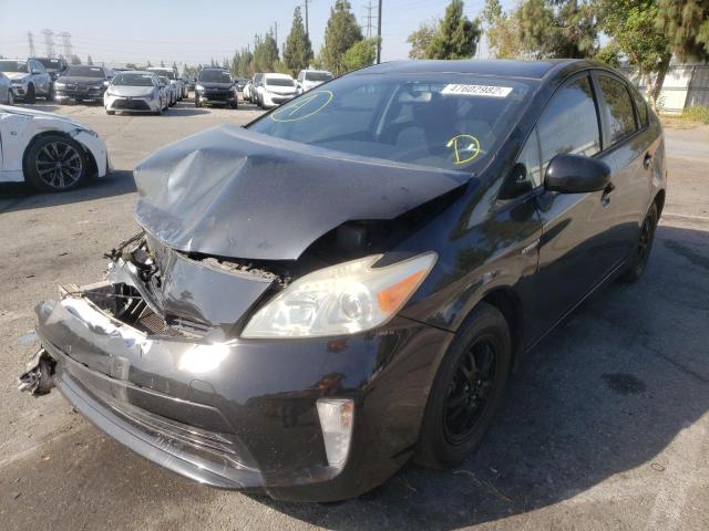 Photo 2 from auction – 2013 TOYOTA PRIUS with VIN JTDKN3DU7D5675099