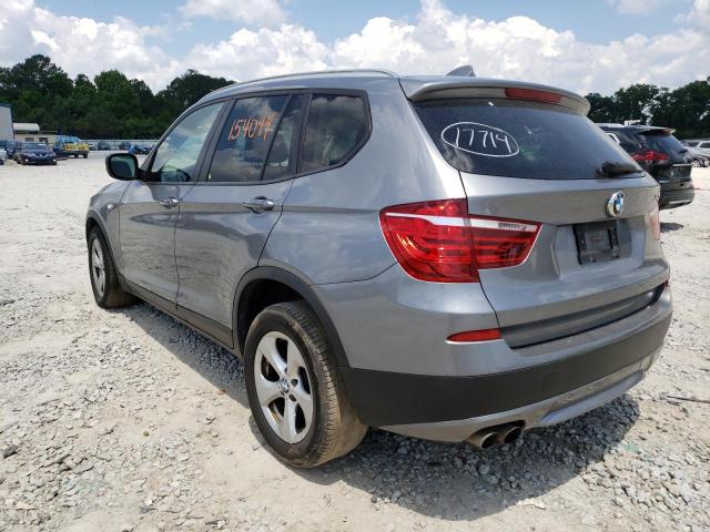Photo 3 from auction – 2011 BMW X3 XDRIVE2 with VIN 5UXWX5C59BL715031
