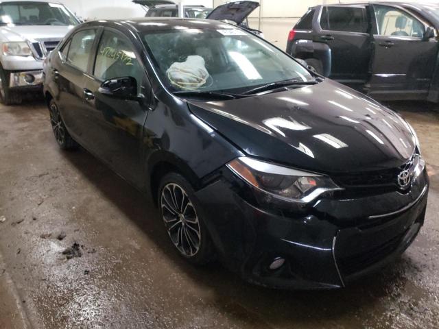 TOYOTA COROLLA L 2015 with VIN 2T1BURHE4FC356371 - Photo from auction