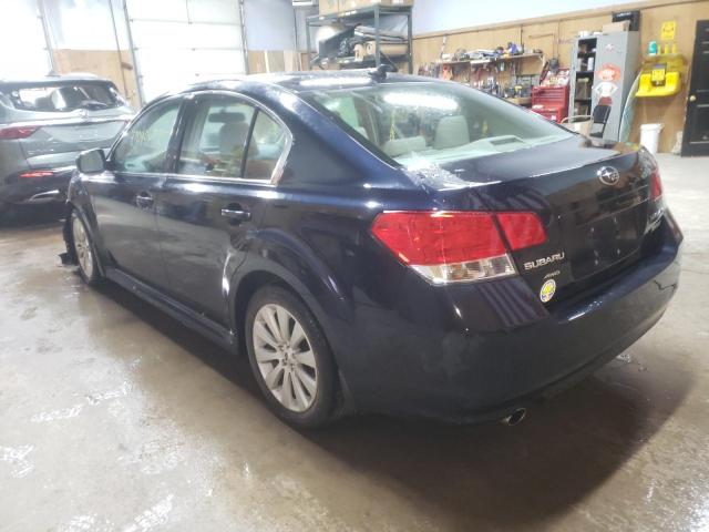 Photo 3 from auction – 2012 SUBARU LEGACY 2.5 with VIN 4S3BMBK67C3018380