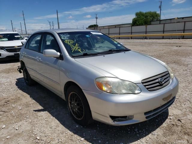 TOYOTA COROLLA CE 2003 with VIN 1NXBR32EX3Z164549 - Photo from auction