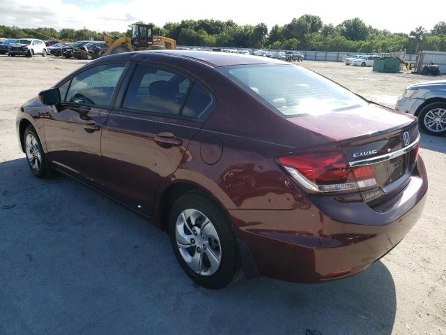 Photo 3 from auction – 2015 HONDA CIVIC LX with VIN 19XFB2F52FE022455