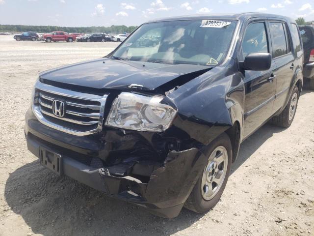 Photo 2 from auction – 2015 HONDA PILOT LX with VIN 5FNYF4H2XFB039722