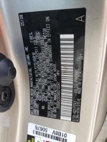 Photo 10 from auction – 2008 TOYOTA SIENNA CE with VIN 5TDZK23C58S212047