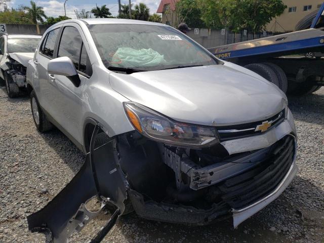 CHEVROLET TRAX LS 2020 with VIN 3GNCJKSB2LL213034 - Photo from auction