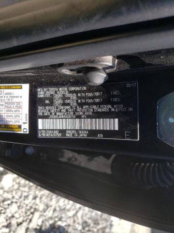 Photo 10 from auction – 2017 TOYOTA 4RUNNER SR with VIN JTEBU5JR4H5428154