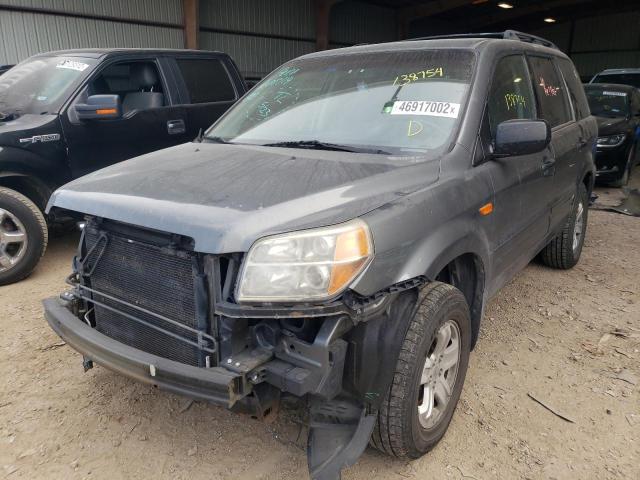 Photo 2 from auction – 2007 HONDA PILOT LX with VIN 5FNYF18147B005993