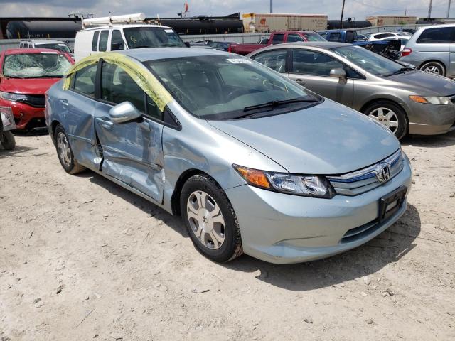 HONDA CIVIC HYBR 2012 with VIN JHMFB4F21CS006451 - Photo from auction