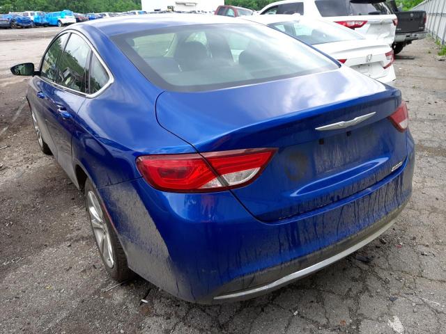 Photo 3 from auction – 2015 CHRYSLER 200 LIMITE with VIN 1C3CCCAB7FN570955