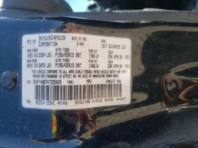 Photo 10 from auction – 2004 CHRYSLER PT CRUISER with VIN 3C4FY48B74T295039