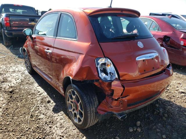 Photo 3 from auction – 2013 FIAT 500 SPORT with VIN 3C3CFFBR8DT563188