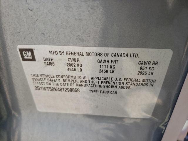 صورة رقم 10 من المزاد - 2008 CHEVROLET IMPALA LT مع VIN 2G1WT58K481290868