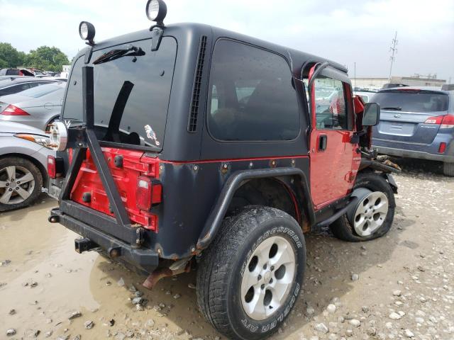 Photo 4 from auction – 2000 JEEP WRANGLER / with VIN 1J4FA49S8YP717181