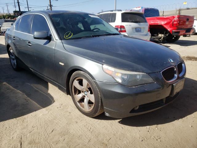 BMW 525 I 2007 with VIN WBANE53587CK92689 - Photo from auction