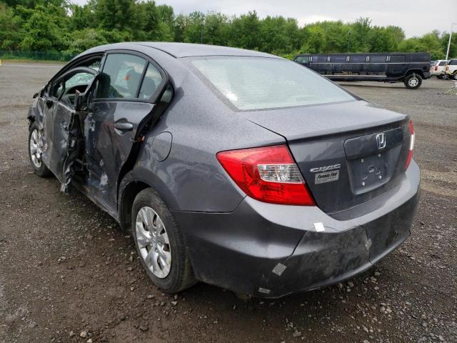 Photo 3 from auction – 2012 HONDA CIVIC LX with VIN 2HGFB2F58CH326715