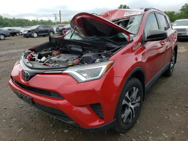 Photo 2 from auction – 2017 TOYOTA RAV4 LE with VIN JTMBFREV1HJ121304