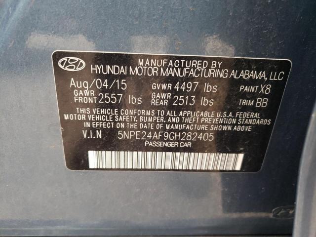 Photo 10 from auction – 2016 HYUNDAI SONATA SE with VIN 5NPE24AF9GH282405