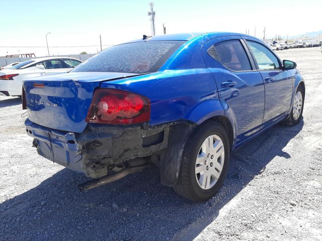 Photo 4 from auction – 2014 DODGE AVENGER SE with VIN 1C3CDZAB4EN154005
