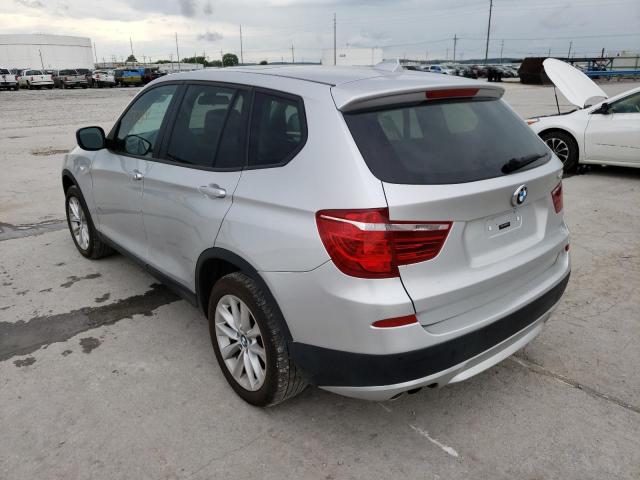Photo 3 from auction – 2013 BMW X3 XDRIVE2 with VIN 5UXWX9C59D0D05702